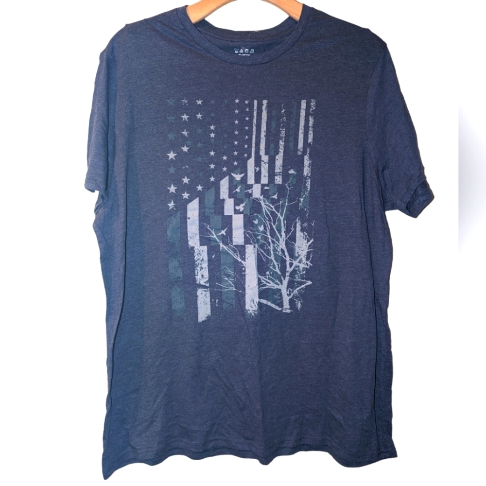 Men's woods flag T-shirt